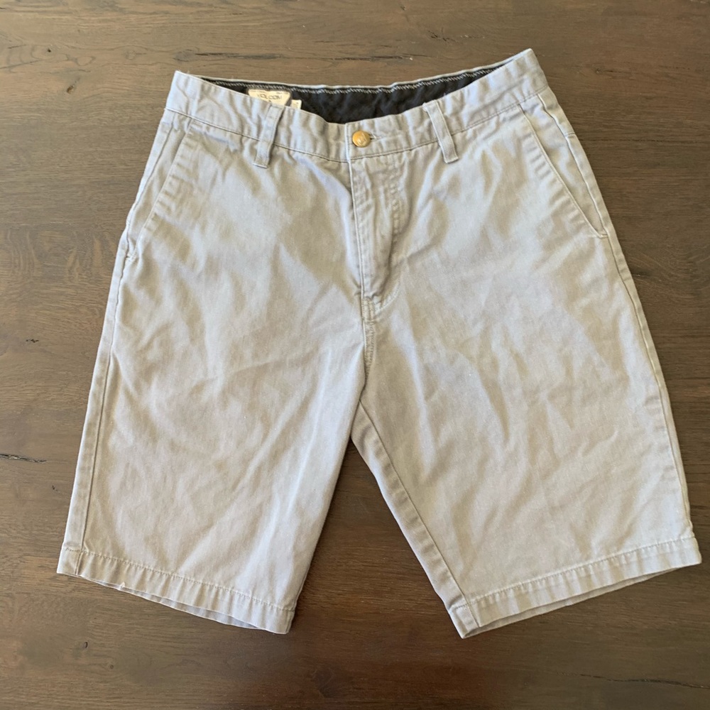Volcom Grey Chino Shorts 29 inch waist